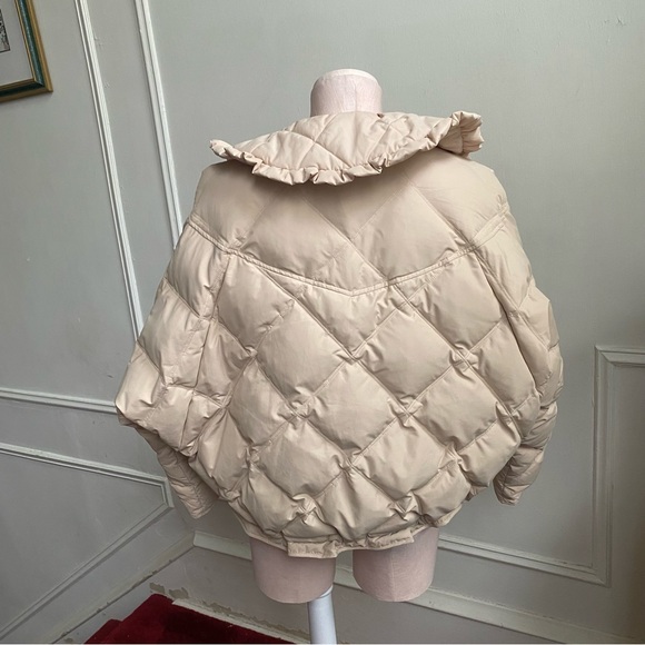 Vocavaca Frill Collar Short Down Coat - Picture 8 of 16